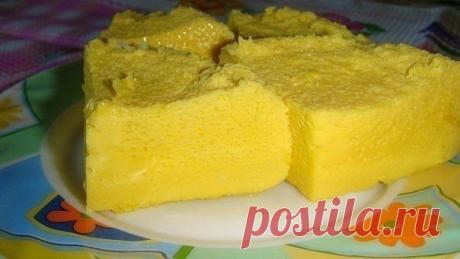 "Варёный" омлет.