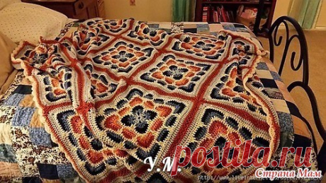 Бабушкин квадрат Larksfoot Inspired 


Автор - From HomeНазвание от автора - Larksfoot Inspired 12" Granny Square. На сколько мне это перевелось - Лапки жаворонка, Бабушкин квадрат, вдохновение №12.
Пряжа - любые остатки, желательно схо…