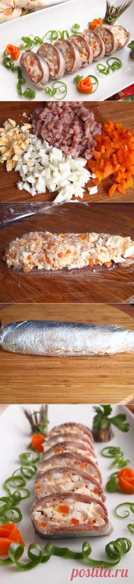 Фаршированная сельдь