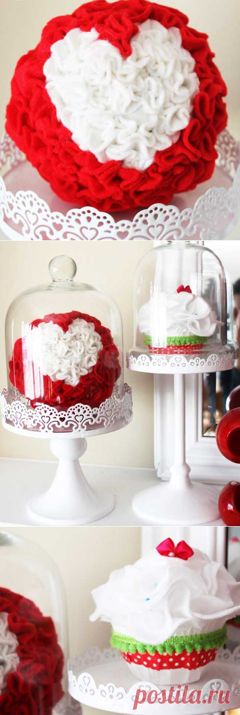 Как сделать украшение на праздник Валентина. Мастер-класс - Nebka.Ru