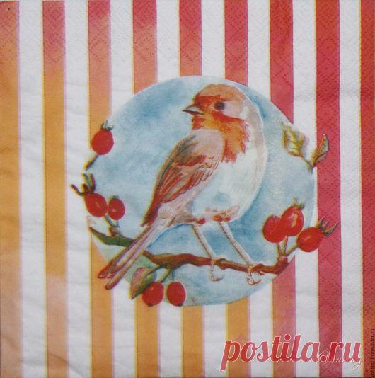 Купить 14шт салфетка для декупажа птица воробей на ветке салфетки декупажные - салфетка, декупажный