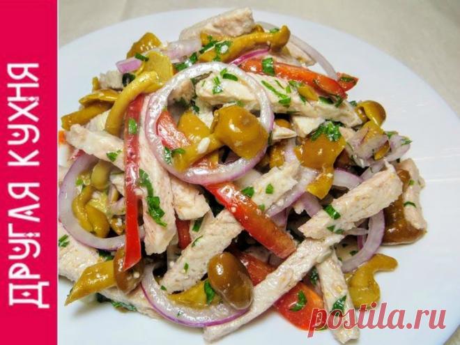 Новогодний салат по-деревенски - Простые рецепты Овкусе.ру