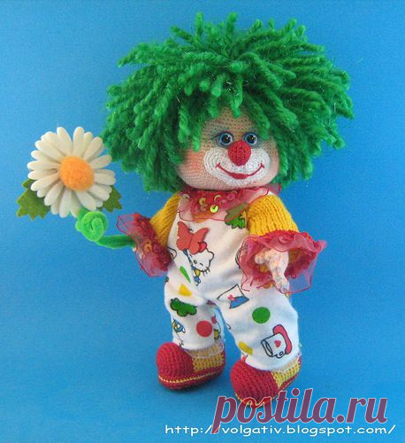 вязаный клоун Фима