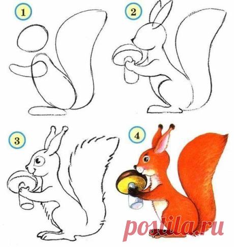 Рисуем животных / Необычные поделки
