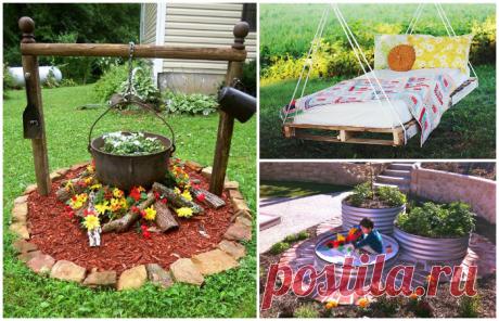 Самостоятельное обустройство дачи - крайне увлекательный процесс...