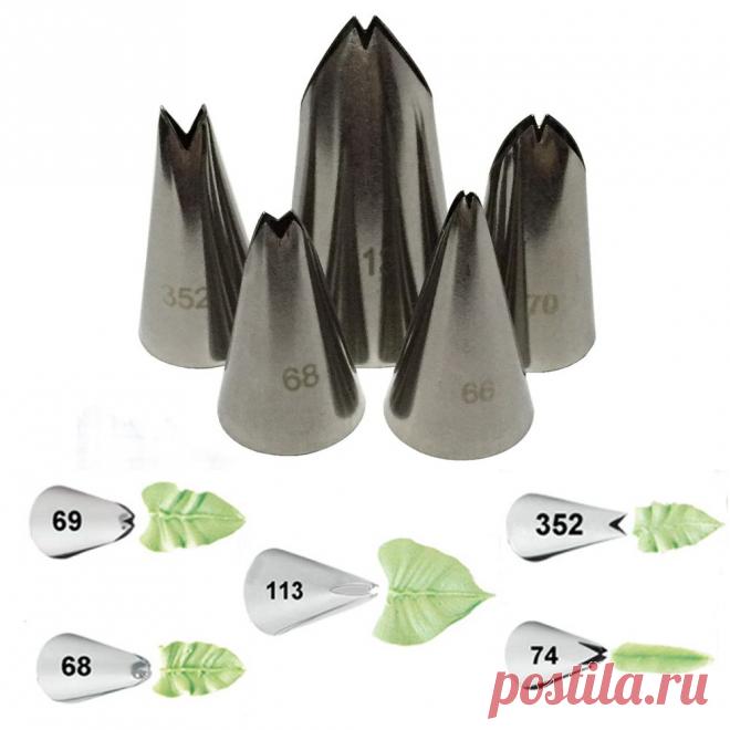 1 предмет новые листья насадка из нержавеющей стали Обледенение Трубопроводы Насадка кондитерских Советы торт Декор инструмент DIY выпечки полезные дома моды купить на AliExpress