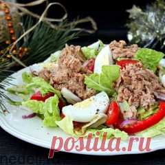 Рецепты салатов на Новый год / Меню недели