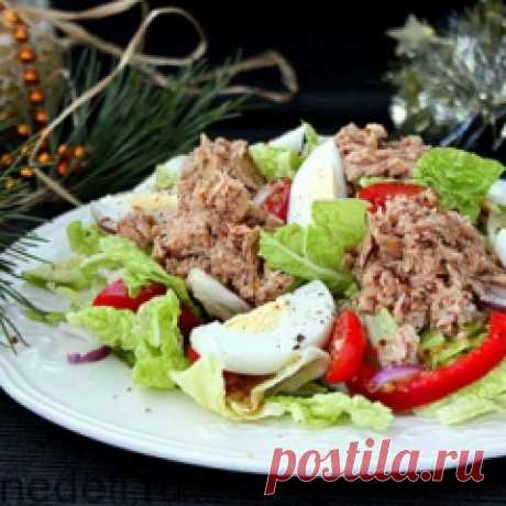 Рецепты салатов на Новый год / Меню недели