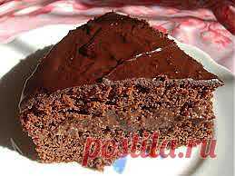 Шоколадный крем для бисквита.