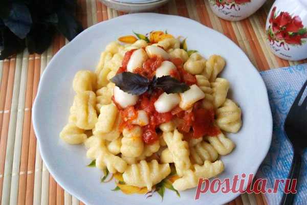 Ньокки с томатным соусом — Сад Заготовка
