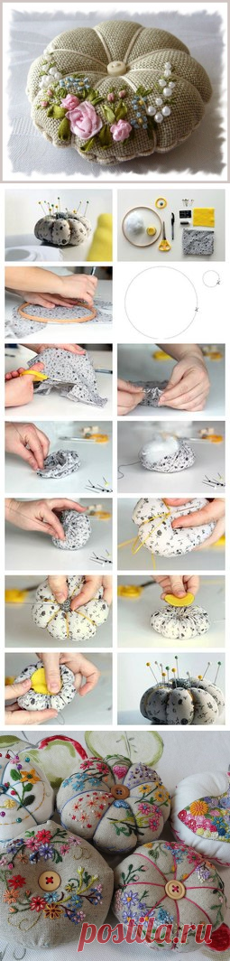Игольницы. подборка. — Сделай сам, идеи для творчества - DIY Ideas