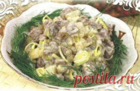 Cалат "Мясная загадка". | Кулинарный дождь. | Яндекс Дзен