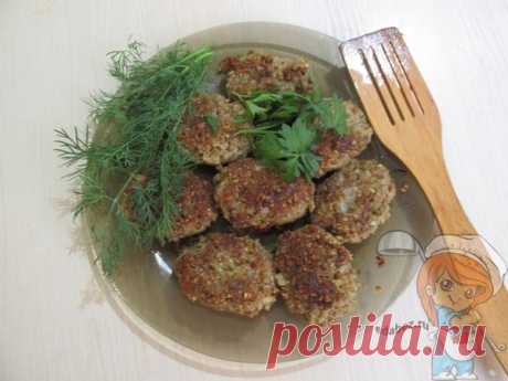 Простые котлеты из гречки и геркулеса как мясные: пошаговый рецепт с фото