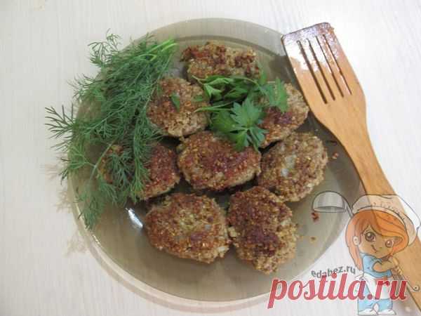Простые котлеты из гречки и геркулеса как мясные: пошаговый рецепт с фото