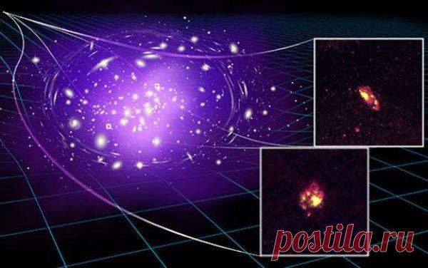 Подтверждена древнейшая спиральная галактика A1689B11 | АСТРОновости