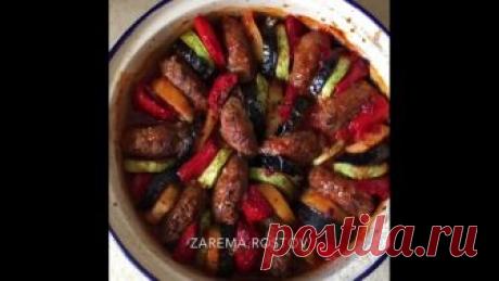 Очень вкусный рецептик мяса с овощами! Классный ужин!