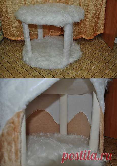 Домик для кошки - Ярмарка Мастеров - ручная работа, handmade