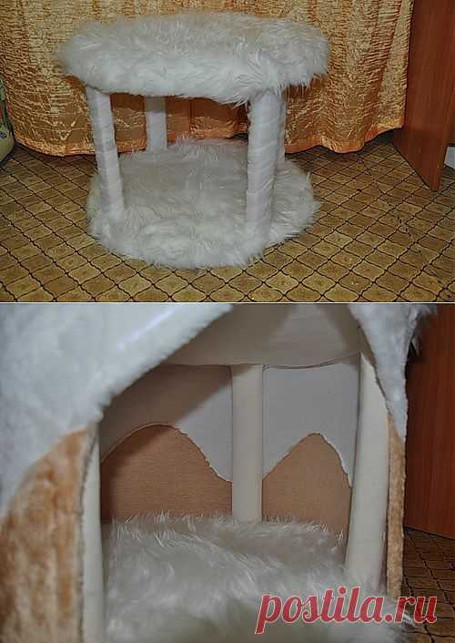Домик для кошки - Ярмарка Мастеров - ручная работа, handmade