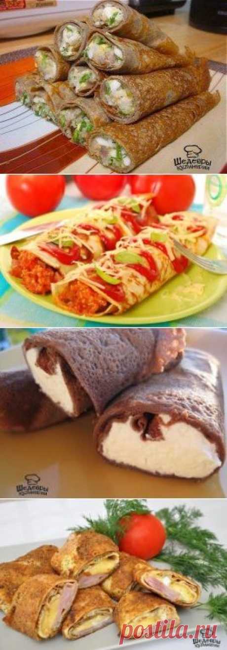 Самые вкусные начинки для блинов