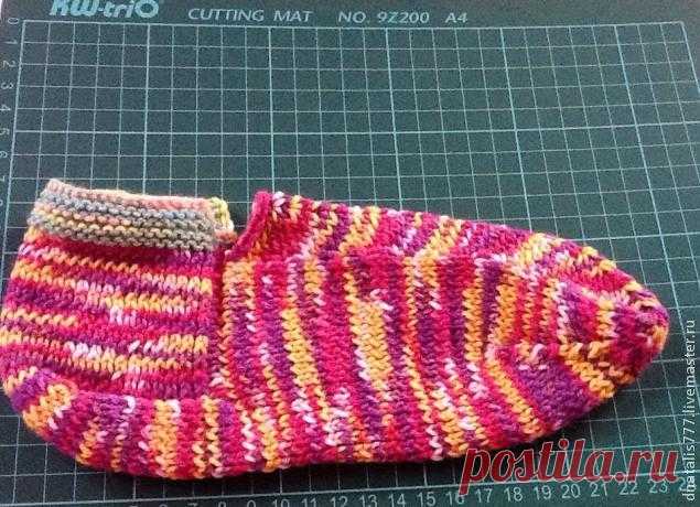 Вяжем следки легко и с удовольствием