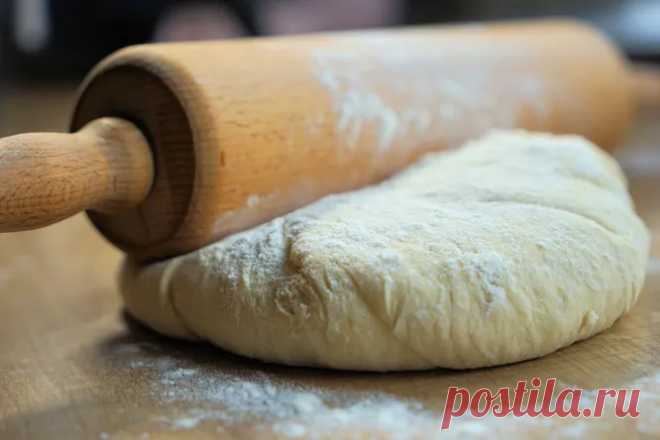 Рецепт пышного постного теста для пирога