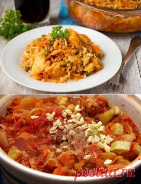 Овощное рагу с капустой – рецепты / Простые рецепты