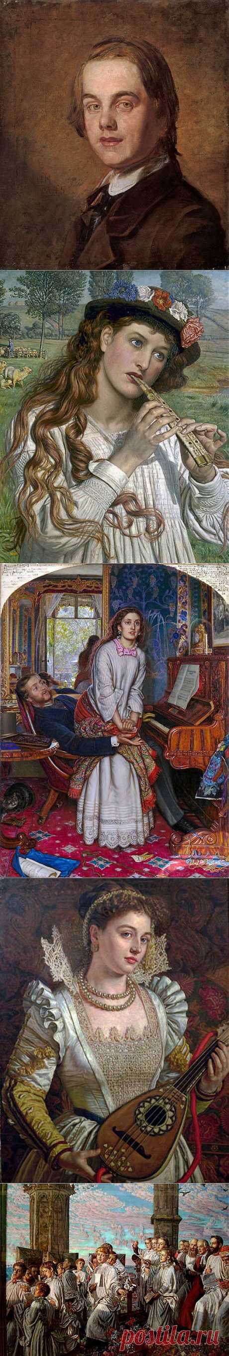 (+1) тема - Прерафаэлиты. Уильям Холман Хант (William Holman Hunt.) | Искусство