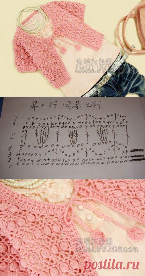 детский жилет схема, как связать детский жилет | Домоводство для всей семьи