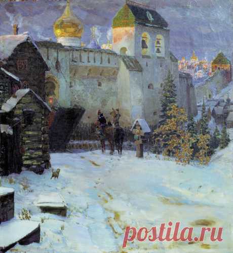 Художник Аполлинарий Михайлович Васнецов (1856-1933).
&quot;Старорусский город&quot;