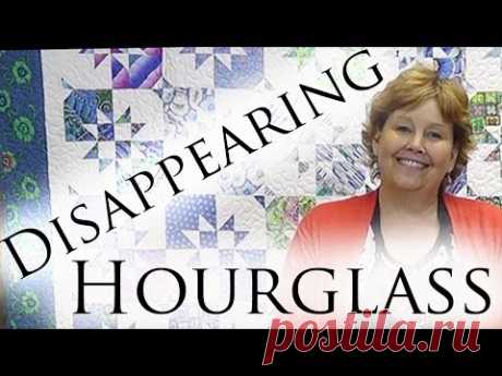 (57) The Disappearing Hourglass Quilt- Easy Quilting with Layer Cakes! - YouTube