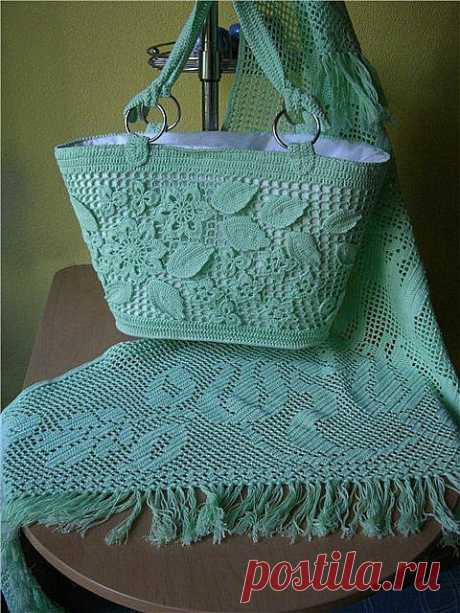 Purse and Shawl | BAGS \сумки крючком и спицами\