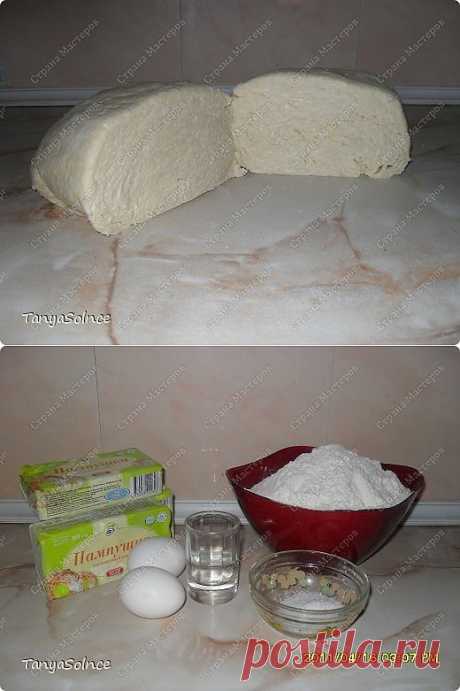 Слоеное тесто быстрого приготовления..