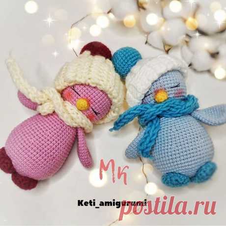 Пингвины крючком. Амигуруми схемы и описания. Автор: @keti_amigurumi | IRINELY.ART