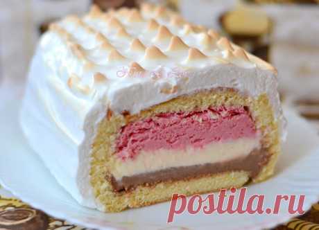 Торт-мороженое &quot;Аляска&quot; (Baked Alaska)