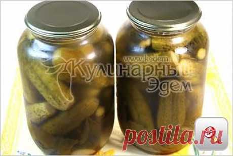 Маринованные «хрустящие» огурчики на зиму - Заготовки. Маринование