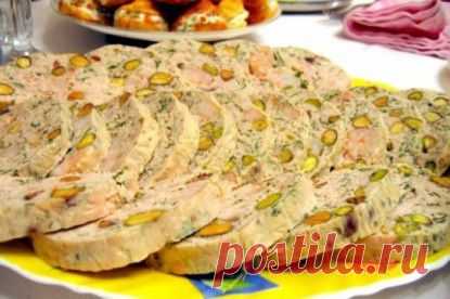 Суфле из курицы с фисташками - пошаговый рецепт с фото