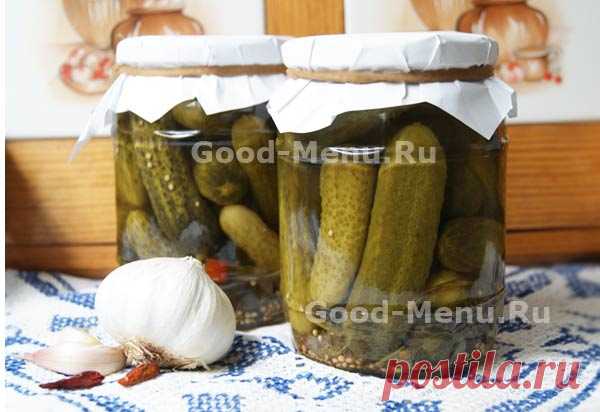 КОНСЕРВИРОВАННЫЕ ОГУРЦЫ вкусные и хрустящие – рецепт с фото пошагово