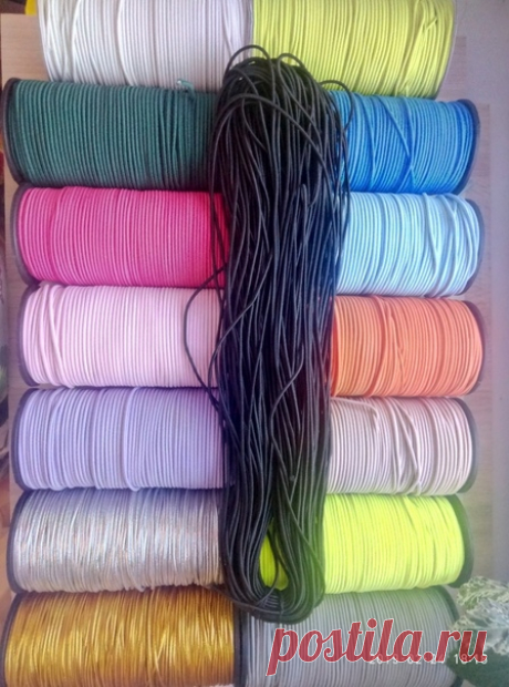 Еще одно пополнение ассортимента - шляпная резинка 2мм по пять рублей за метр.

Цвета:
Оранжевый
Розовый
Показать полностью…