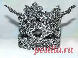 Вязаная корона