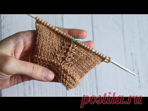 РЕГЛАН спицами. Мастер-класс.