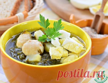 Мой зеленый борщ – кулинарный рецепт