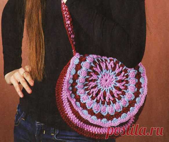 Сумка с круглым клапаном ~ Bag with round valve