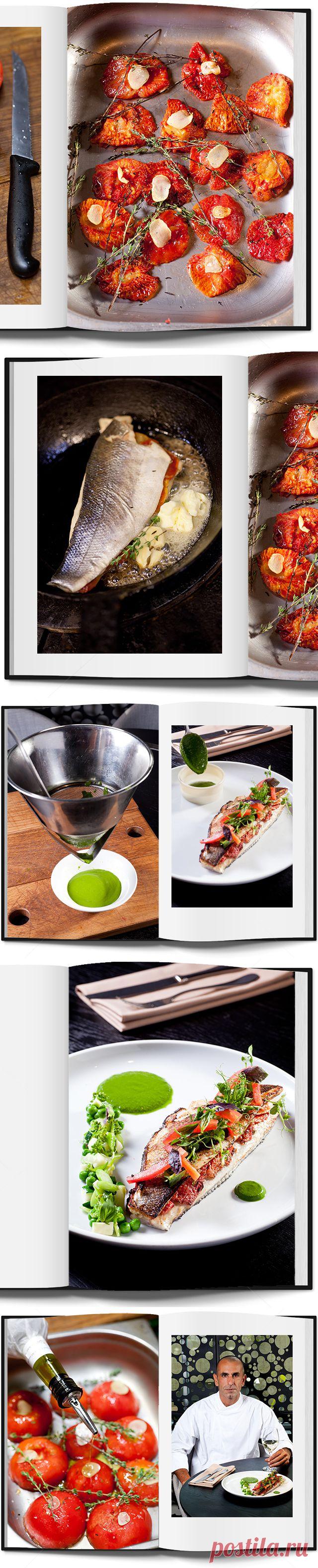 Блюдо недели: "сэндвич" из сибаса от израильского шеф-повара Роя Соффера, Buro 24/7