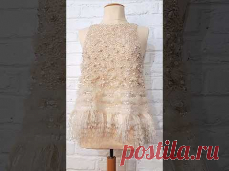 А ведь можно и так вышивать!👌 Новая #коллекция #vintage #fashion #chanel #embroidery #shorts #nice