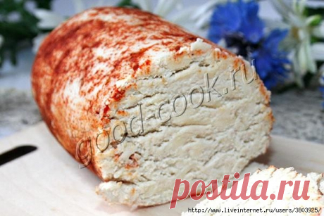 Холодный куриный паштет с сыром - вкуснющий, очень нежный, с сильным ароматом сливочного масла.