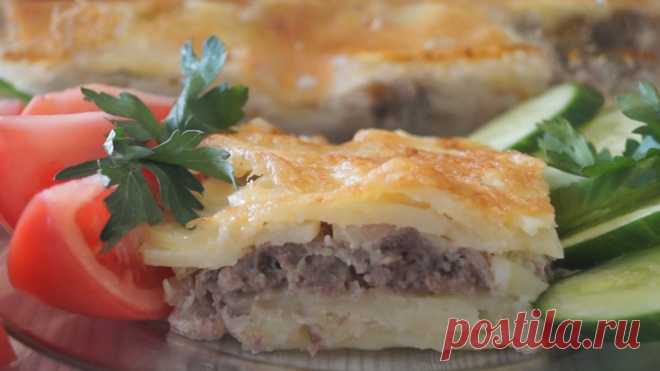 Картофельная запеканка с фаршем 
Картофельная запеканка с фаршем в духовке. Готовится очень просто и быстро, а получается всегда красивой, ароматной с румяной золотистой корочкой.
ИНГРЕДИЕНТЫ
Картофель – 600 гр.
Сыр твердый – 100 гр…