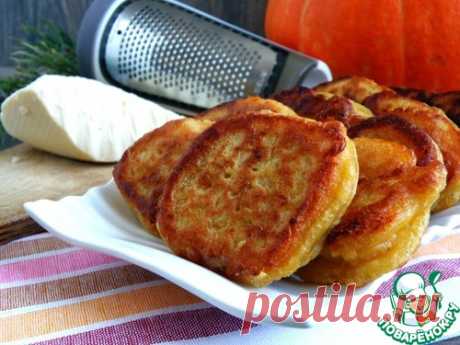 Сырные оладьи с овощами - кулинарный рецепт