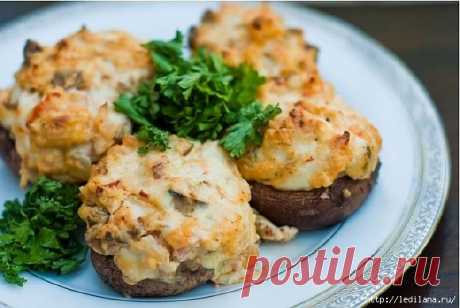 Очень вкусные ФАРШИРОВАННЫЕ ШАМПИНЬОНЫ