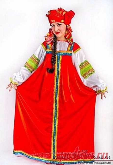 Шьём русский народный сарафан