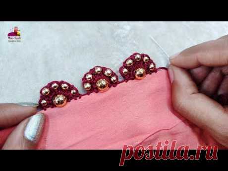 DIY Hand Embroidery Using Needle and Thread | Step-by-Step Tutorial to Beautiful Design 1053